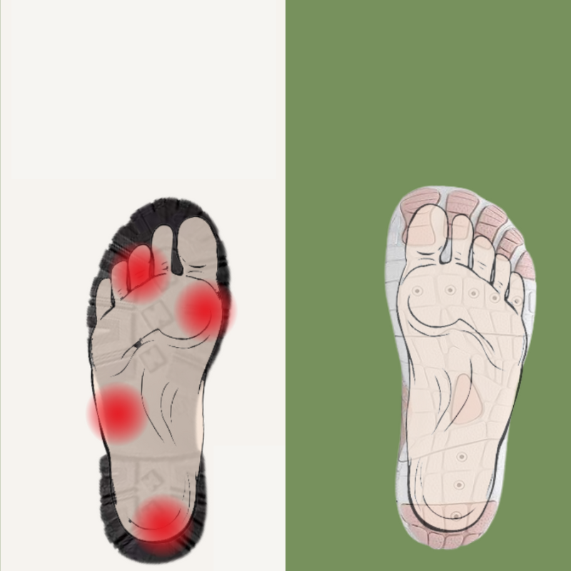 ユニセックスの健康的で滑り止めのある裸足用シューズ