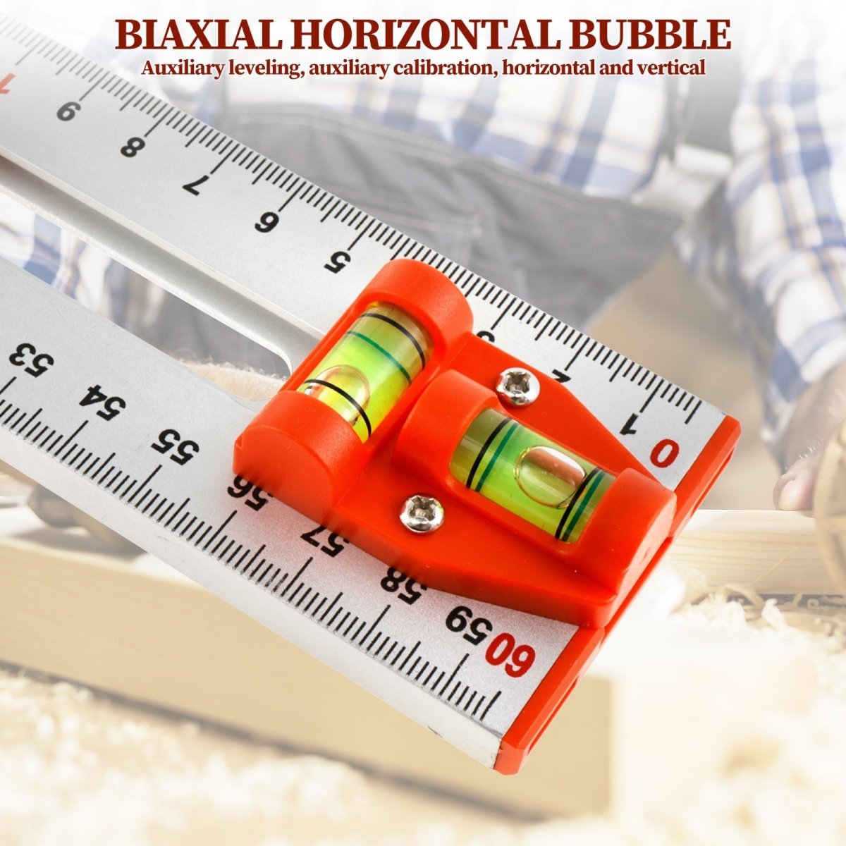 Glatte markering regel til præcise målinger