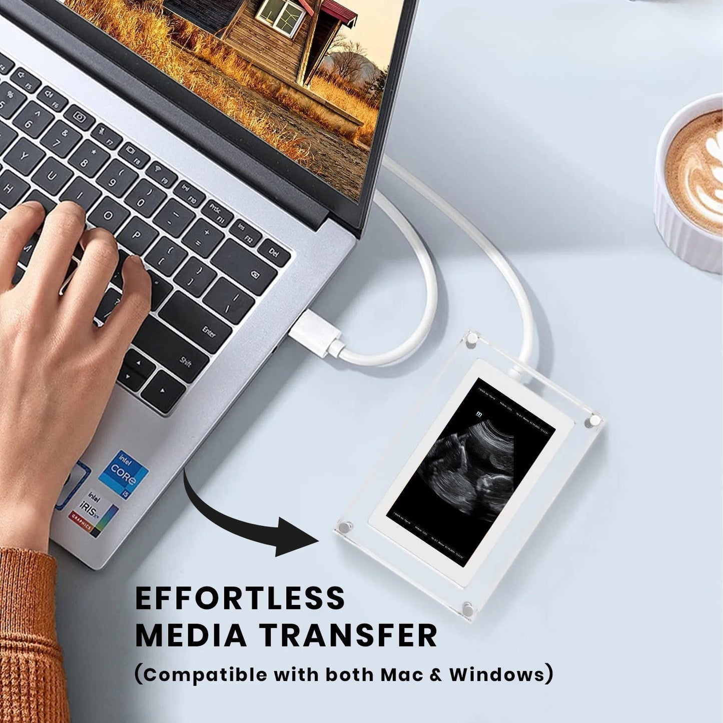 Digitálny rám na nezabudnuteľné spomienky