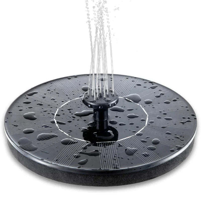 Dekorativ solfontæne til have og balkon