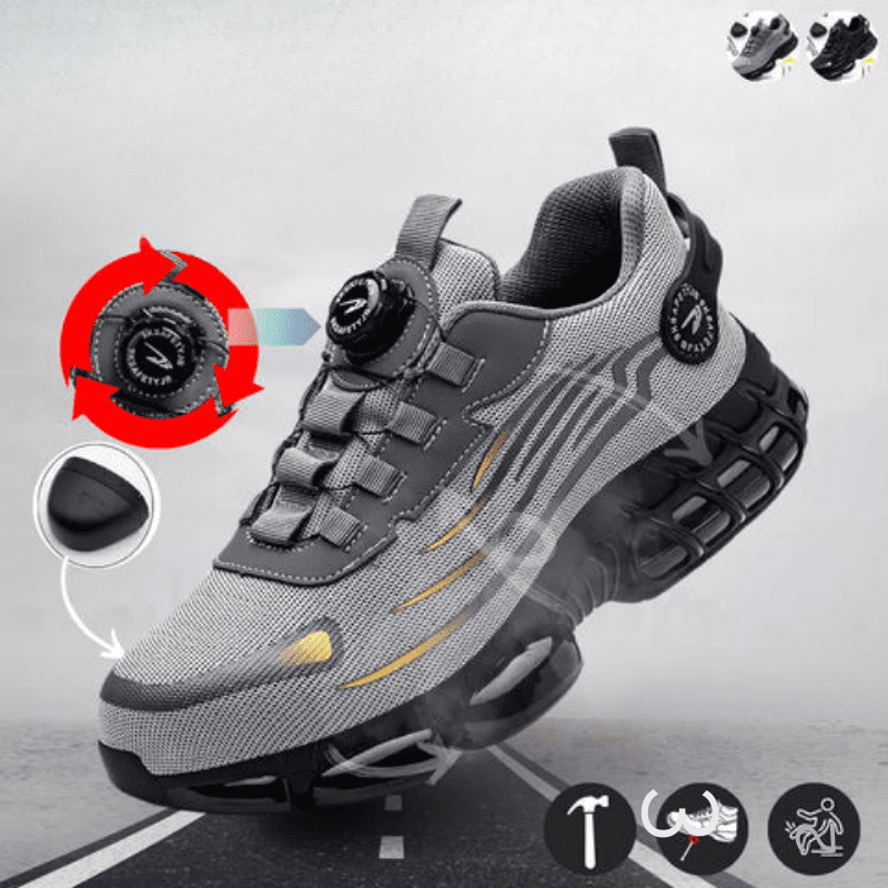 Henner Z90 - Ultralette og slidstærke sikkerhedssko 