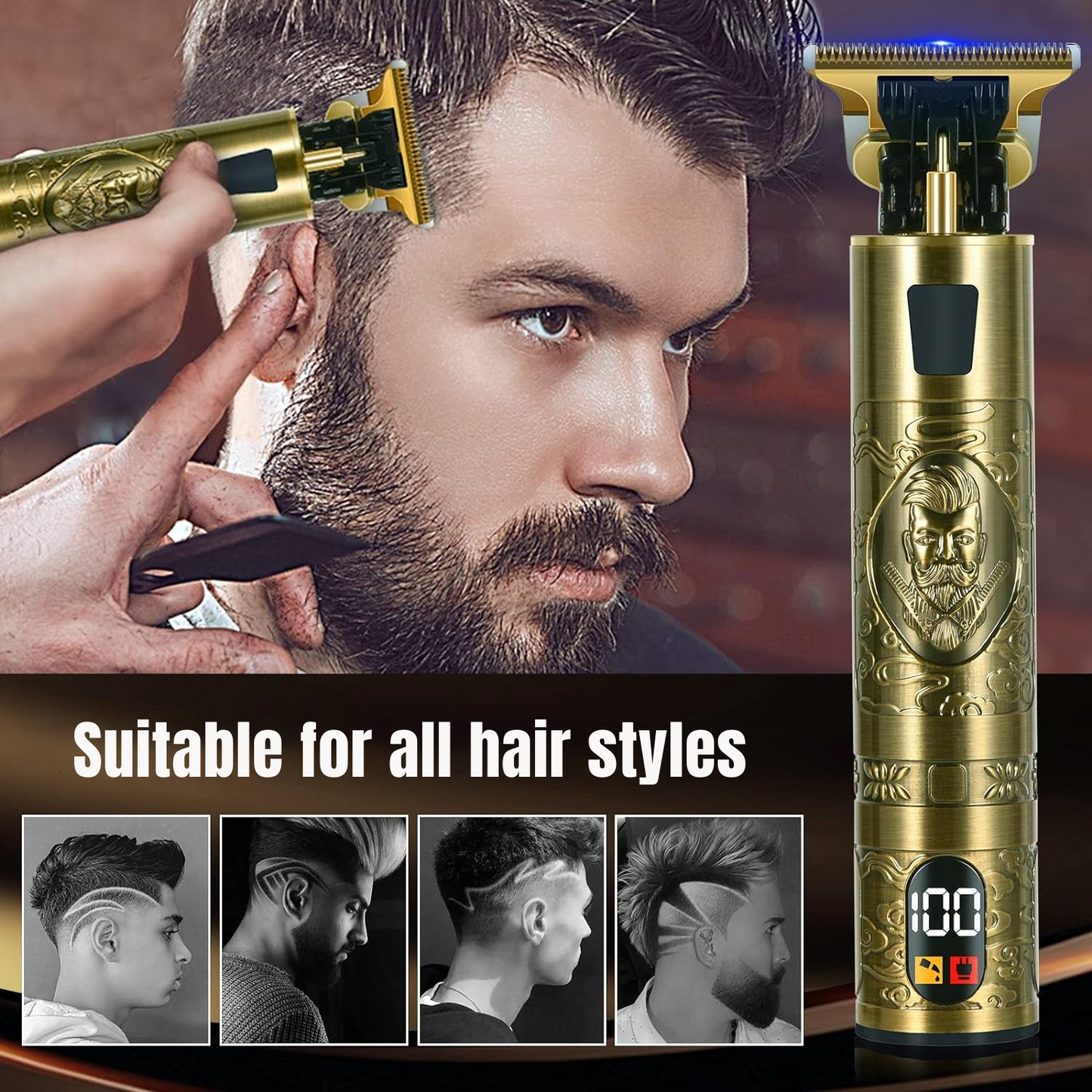 מכונת גזירה מדויקת עם מסך דיגיטלי משולב 