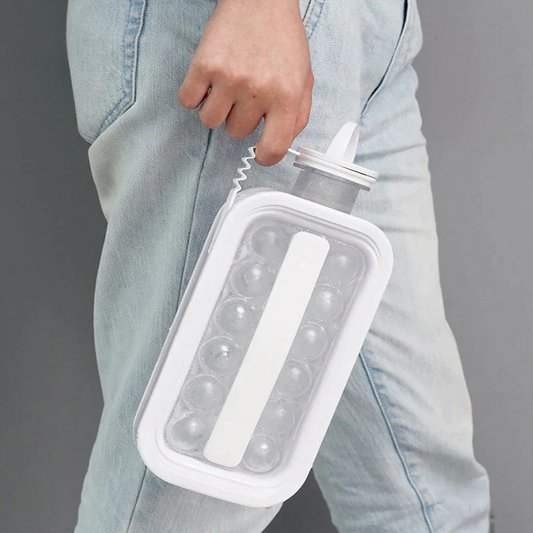 2 az 1-ben palack jégkocka formával 