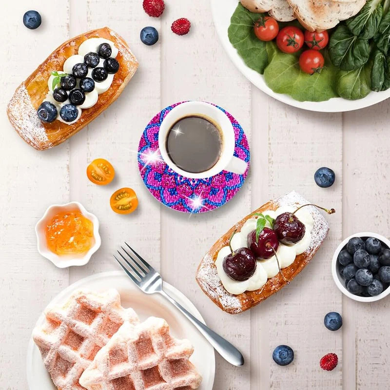 DIY underlägg med strass 