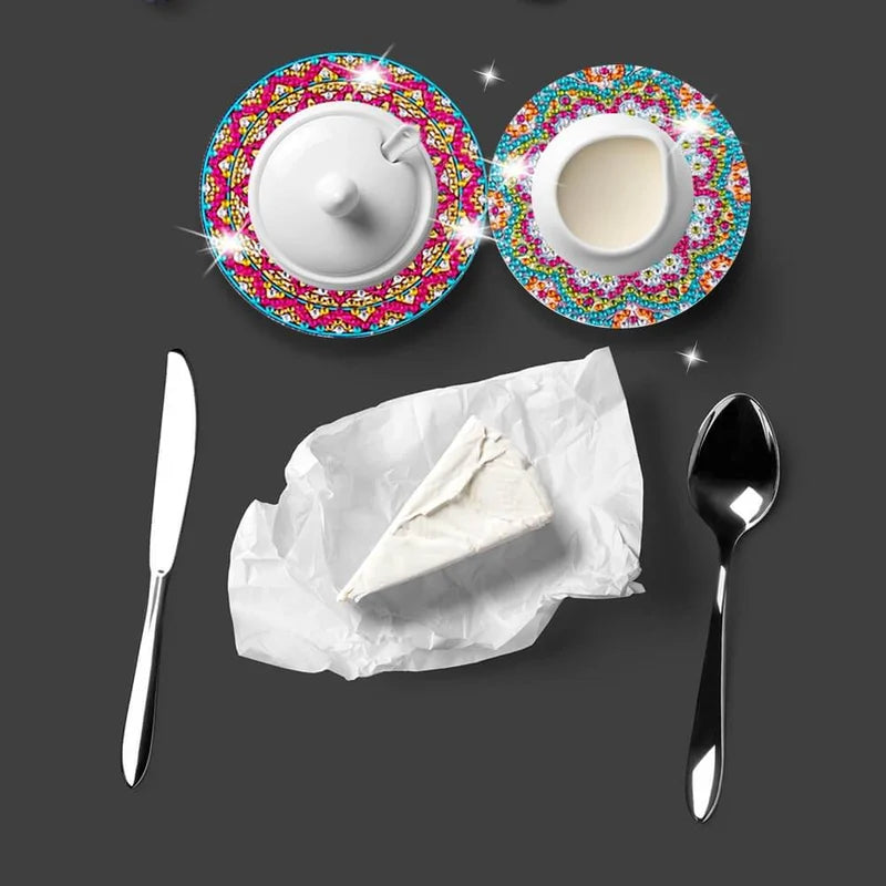 DIY underlägg med strass 