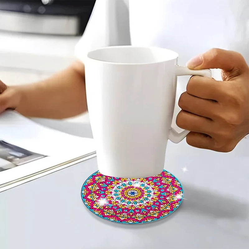 DIY underlägg med strass 