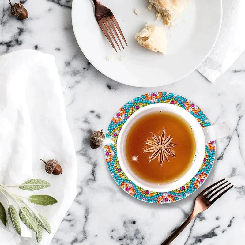 DIY underlägg med strass 