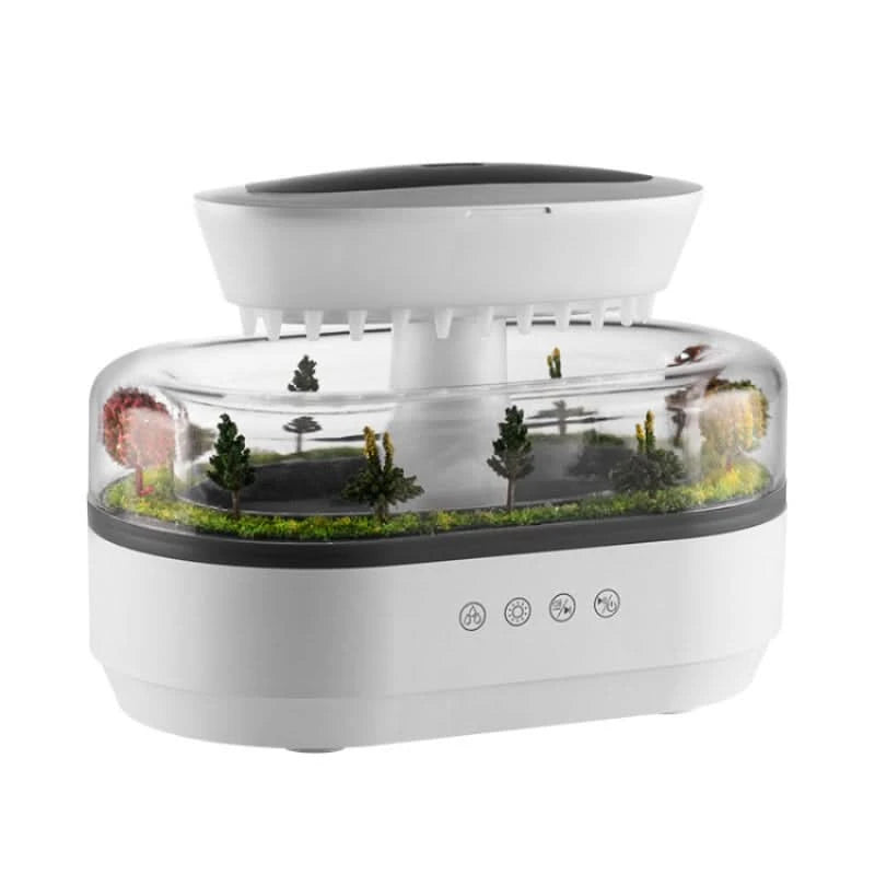 Rain Effect Diffuser - Sound, Mist & Ambient Light 