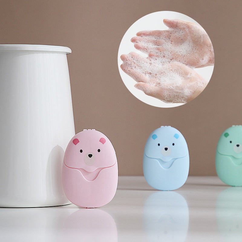 أوراق الصابون – أيدٍ نظيفة في كل مكان، بدون سائل 