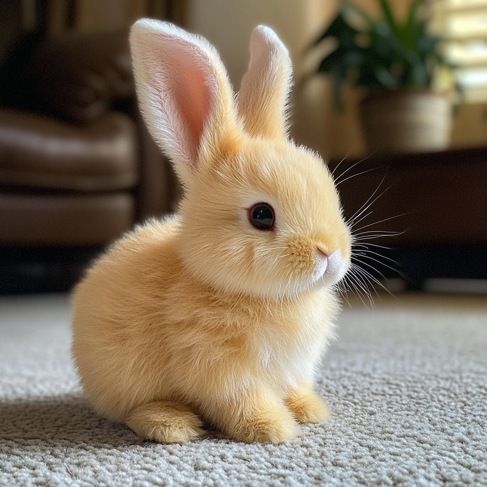 Ultraweicher Kaninchenplüsch, der perfekte Kuschelpartner 