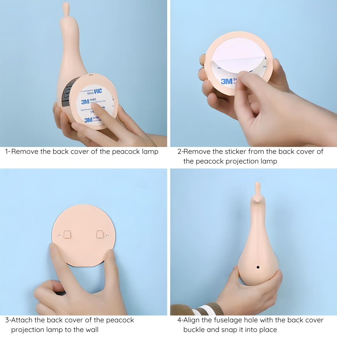 Μαγικός τοίχος φωτός για ήσυχες νύχτες 