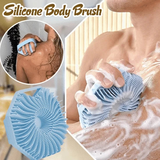 Hygienická peelingová tělová houbička pro zářivou pleť 