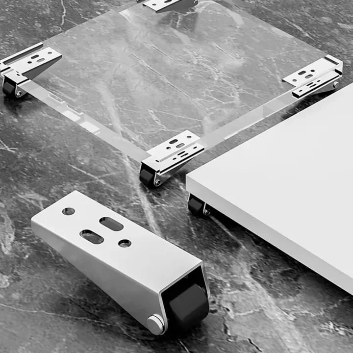 Robuste Roulette, um Ihre Türen mühelos zu öffnen (x4) 