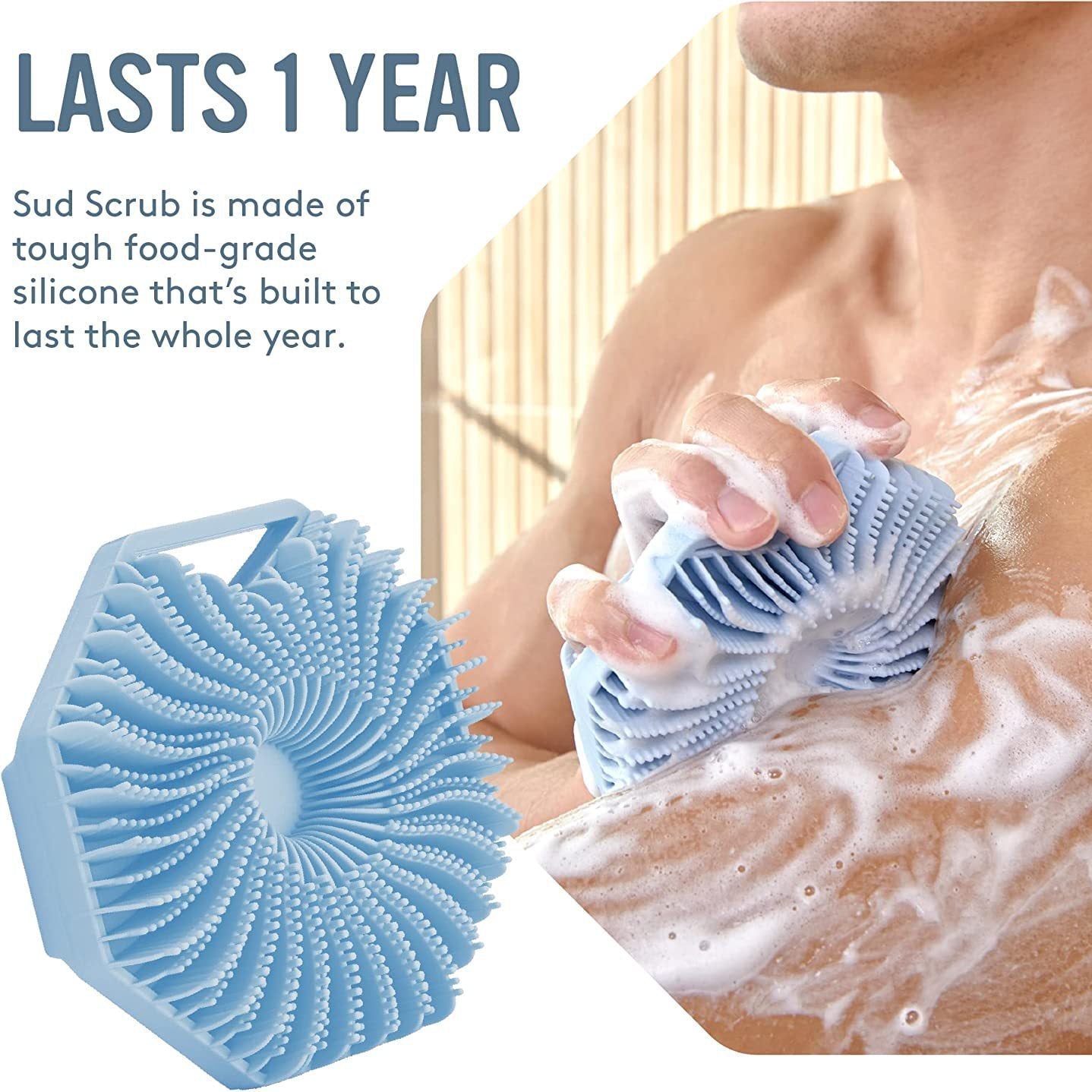 輝く肌のための衛生的なボディピーリングブラシ 