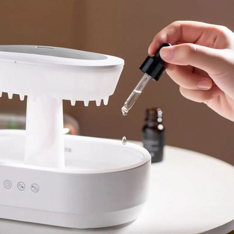 Rain Effect Diffuser - Sound, Mist & Ambient Light 