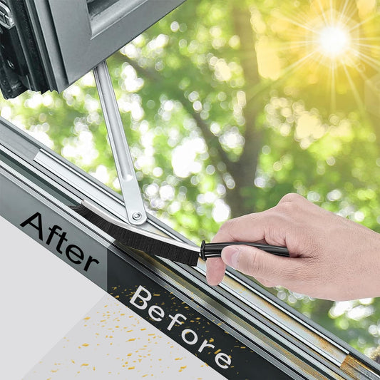 Brosse de nettoyage incurvée avec poils ultrafins