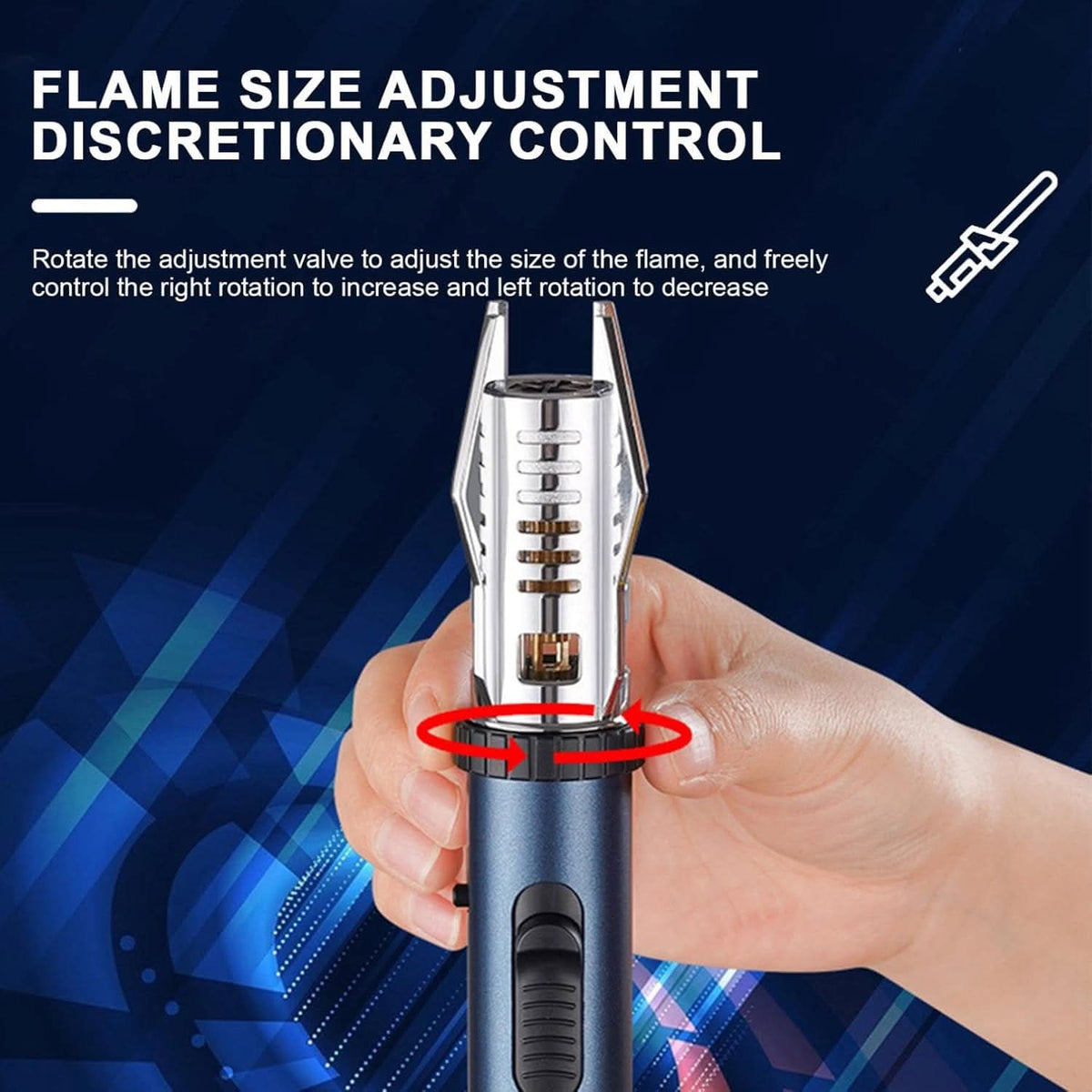 Lightsaber storm lighter – Reliable ignition in all circumstances 