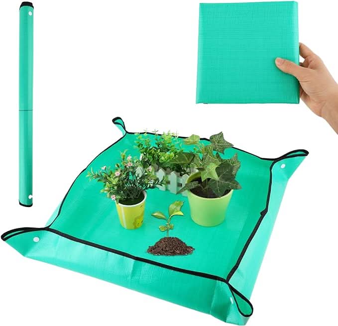 Gardez votre espace propre avec ce tapis de rempotage