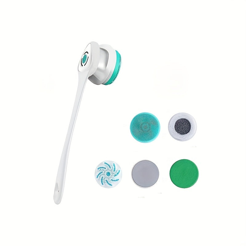 Fuldstændig rengørende massage uden besvær under bruseren 