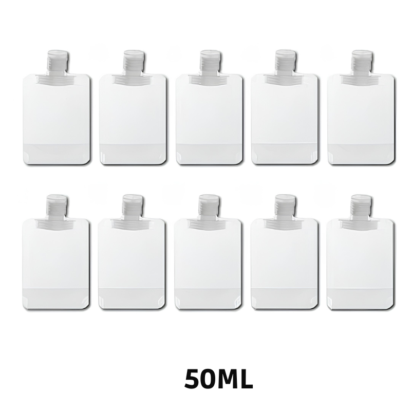 Lote de 40 frascos de viaje – transporte limpio y organizado — 50ML, foto 17