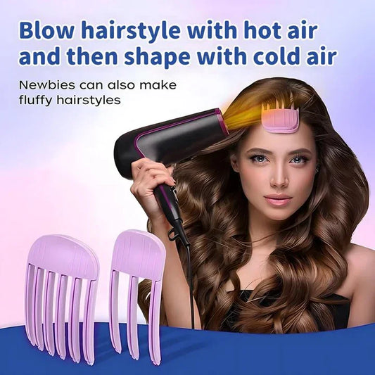 Instantané voluminøs frisyre med mykhet og uten anstrengelse 