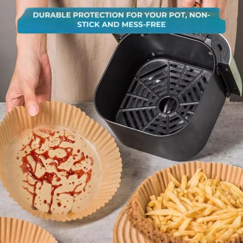 Praktiske bagepapirer til Air fryer – Renlighed og tidsbesparelse 