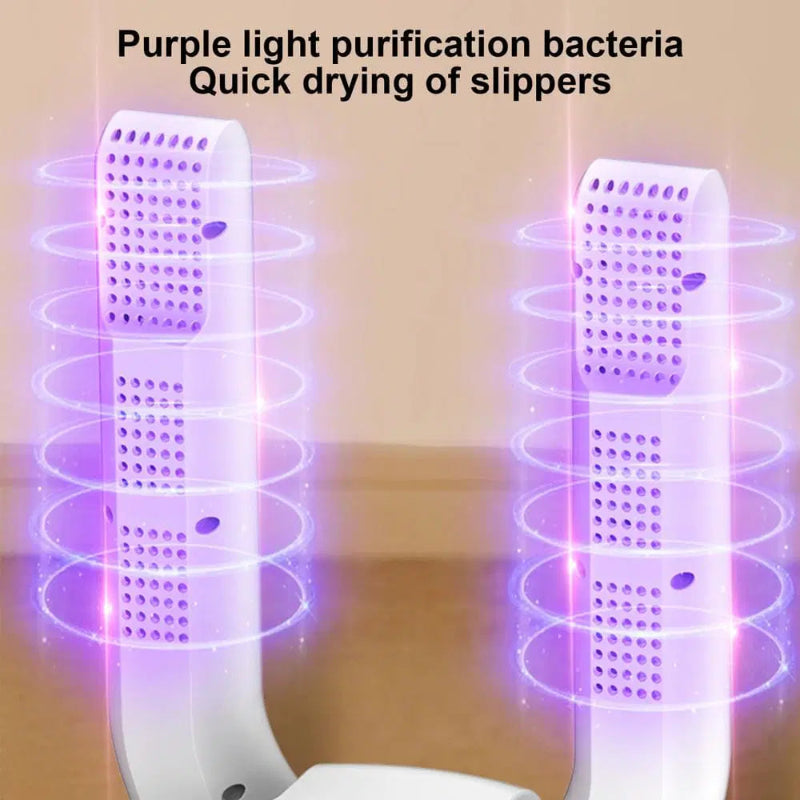 Asciugatura rapida e senza odore delle vostre scarpe bagnate 