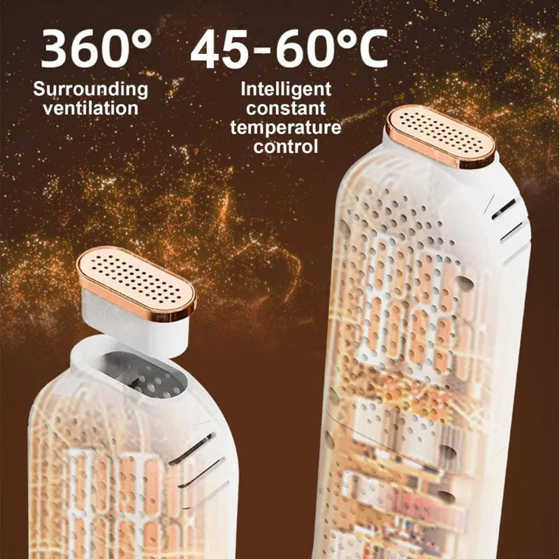 Asciugatura rapida e senza odore delle vostre scarpe bagnate 