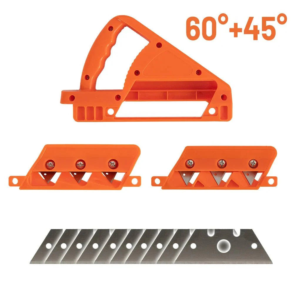 Multi-blade precision chamfering tool 