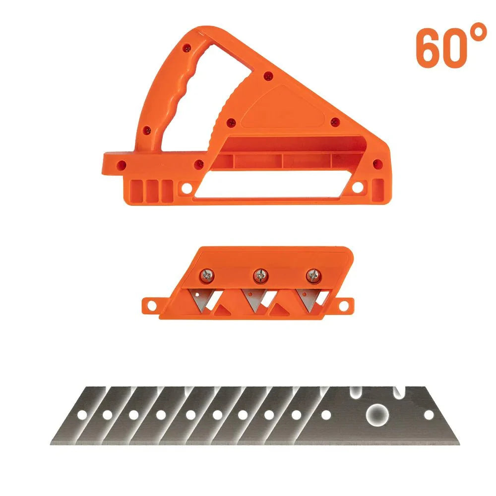 Multi-blade precision chamfering tool 