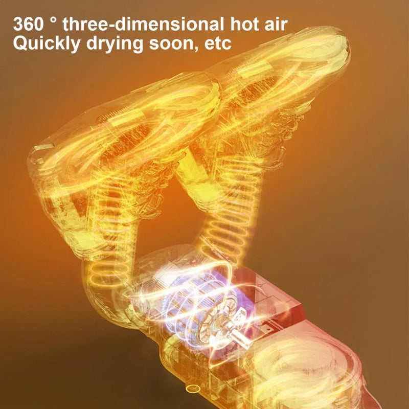 Asciugatura rapida e senza odore delle vostre scarpe bagnate 