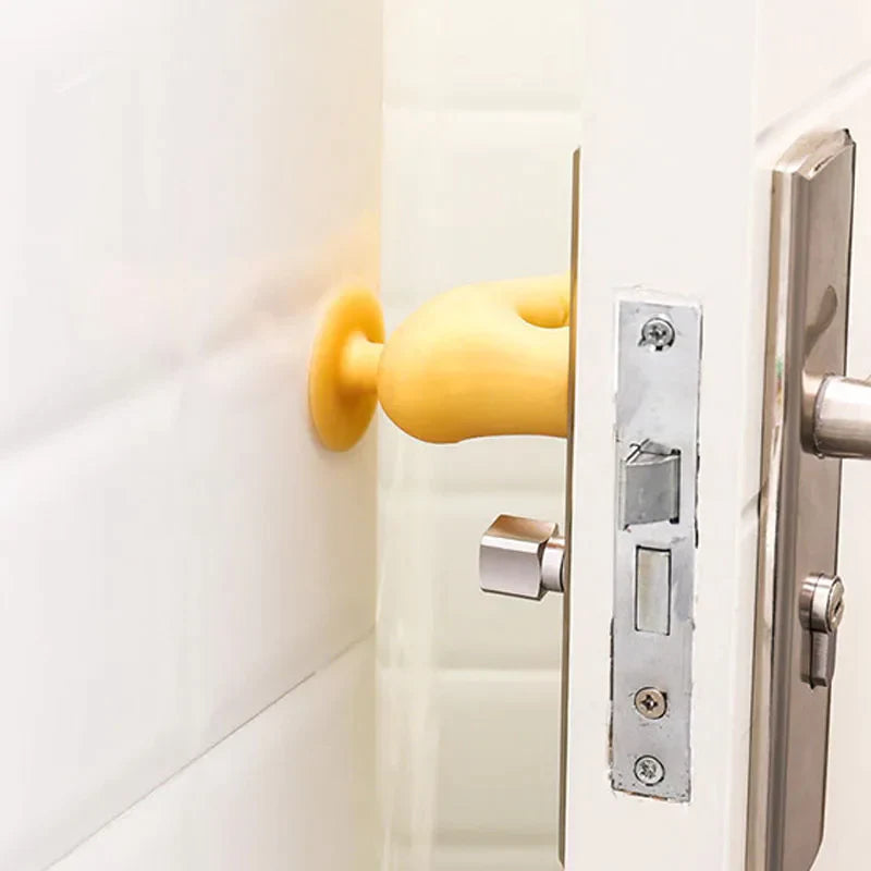 ドアの衝撃を止めて、壁を守りましょう！ 