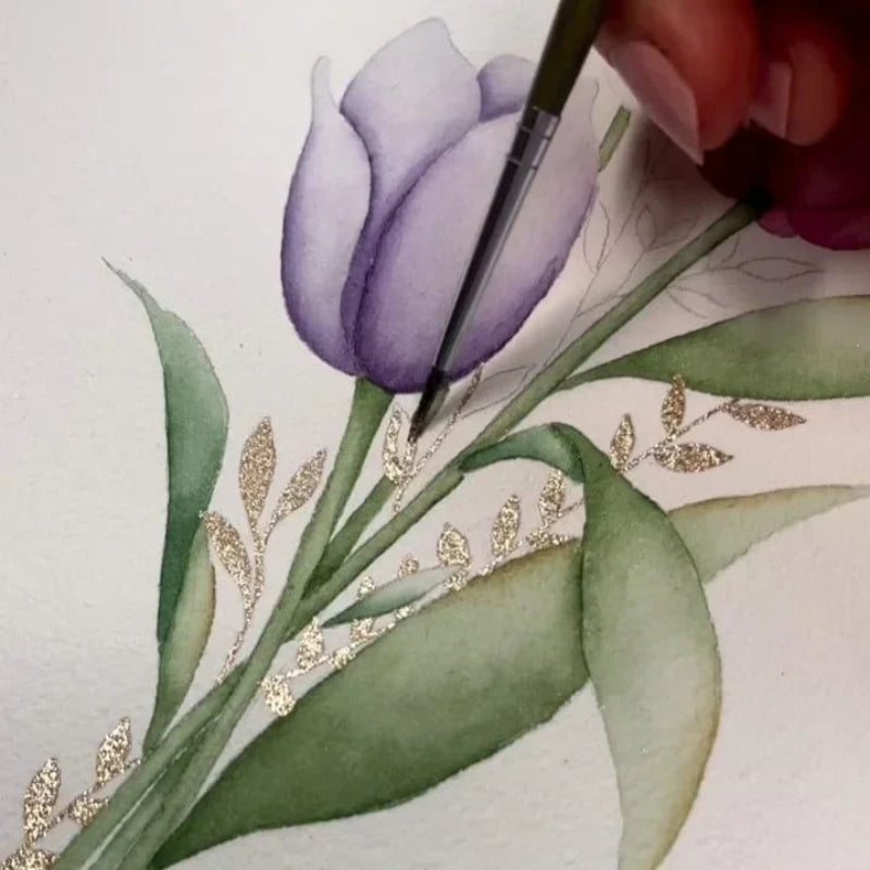 Intenzív fémes festék vibráló alkotásokhoz 