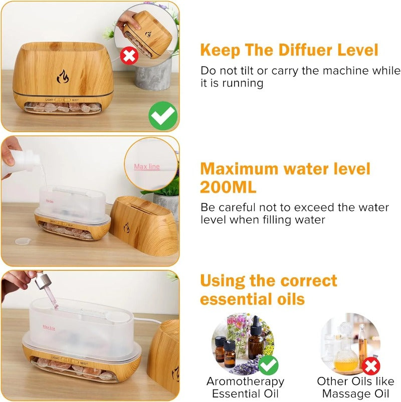 Rentouttava tunnelma tulen ja rauhoittavan usvan vaikutuksella 