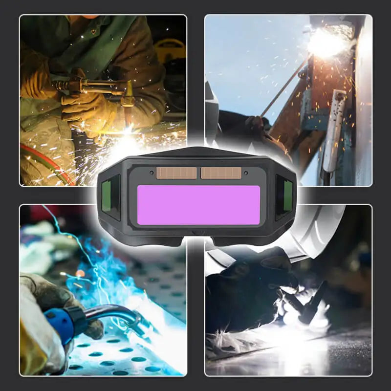 משקפי ריתוך אוטומטיים כהים סולאריים 