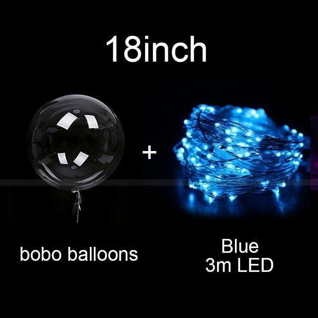 Wielokrotnego użytku balony LED do oświetlenia Twoich imprez (X10) 