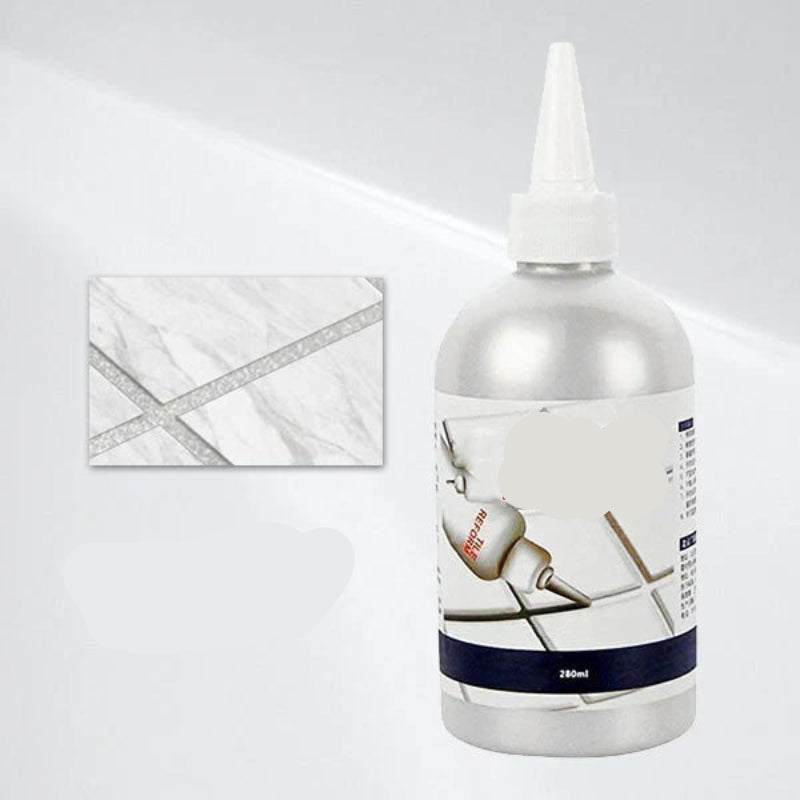 タイルの目地を数秒で修理します 