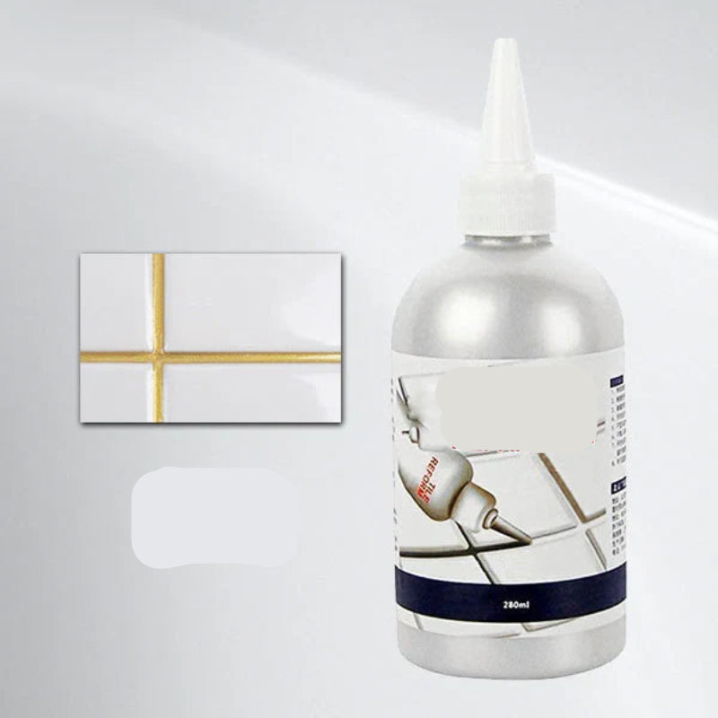 タイルの目地を数秒で修理します 