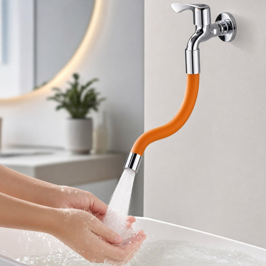 Forgatható flexibilis tömlő – Teljes vízsugár-ellenőrzés 